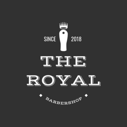 Barber Shop Logo Template