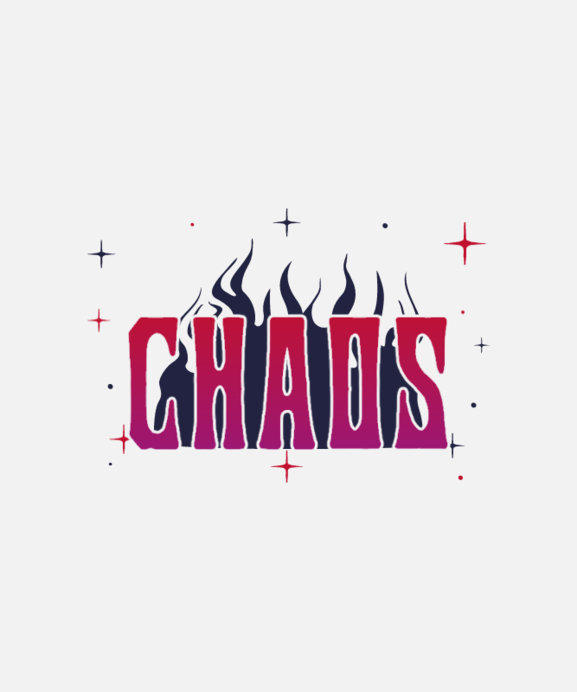 Placeit - Front T-Shirt Design Creator Featuring a Flaming Text with ...