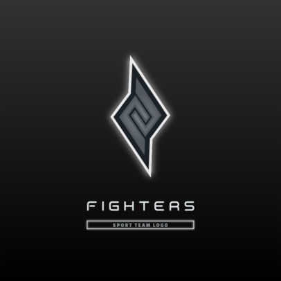 Logo Creator for a Sports Team Featuring a Bolt-Shaped Icon 5587b