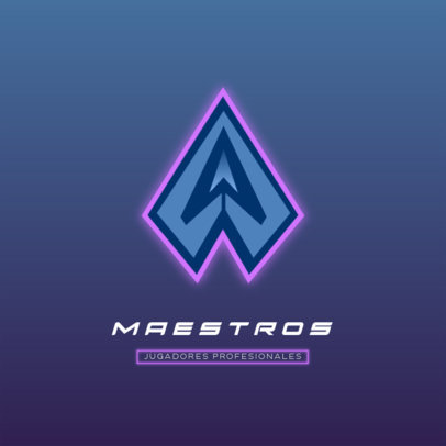 Online Logo Creator for a Sports Team Featuring an Abstract Symbol