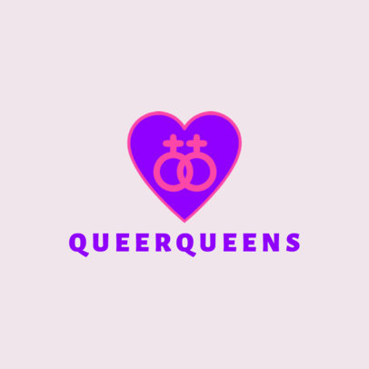 Logo Generator for a Queer Dating App