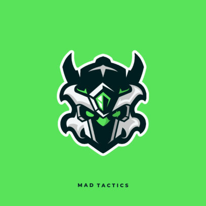 Online Logo Generator Featuring an Overwatch-Inspired Warrior Head