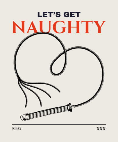 T-Shirt Design Creator with Erotic Toy Illustrations