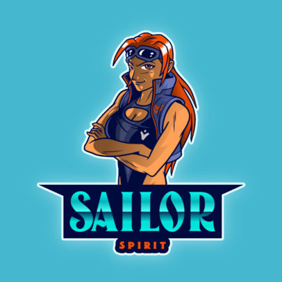 Anime Logo Creator With a Theme Inspired by One Piece 5610b