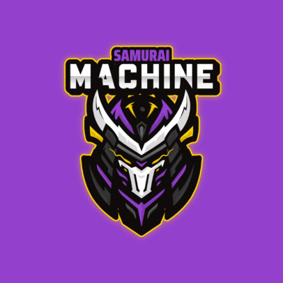 Gaming Logo Generator Featuring a Samurai Graphic Inspired by Overwatch