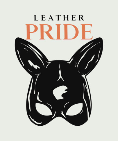 Erotic-Themed T-Shirt Design Maker with a Leather Mask 