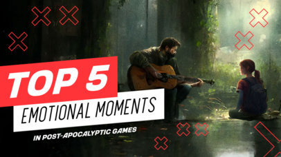 YouTube Thumbnail Generator Featuring a Theme Inspired by The Last of Us and an AI Graphic 4713n-5215