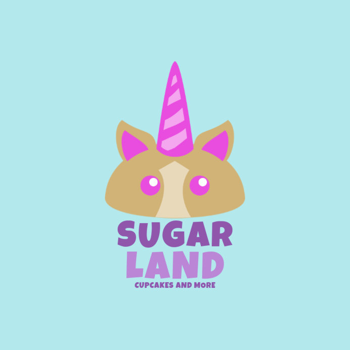 Bakery Logo Template for Cupcake Logo Designs  