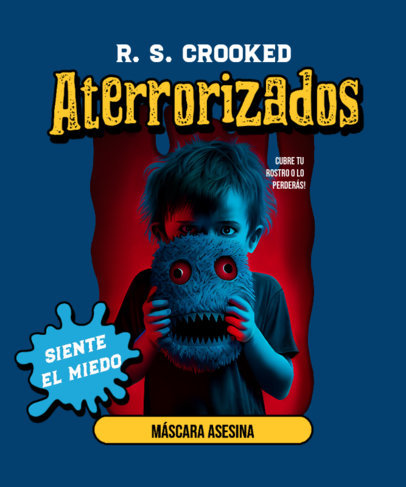 Goosebumps-Inspired T-Shirt Design Generator Featuring AI-Generated Graphics 5634a