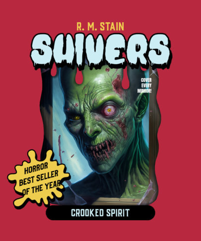 T-Shirt Design Generator With an AI-Themed Monster Inspired by Goosebumps 5634e