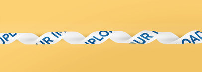 Mockup of a Branding Ribbon Featuring a Colorful Backdrop m31305 r-el2