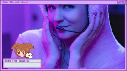 Kawaii-Themed Webcam Overlay Generator for Twitch Streamers 5316a