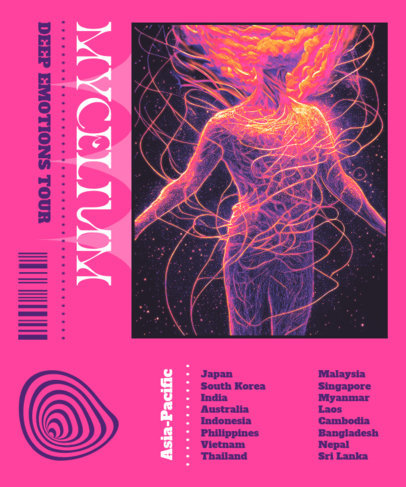 AI-Generated T-Shirt Design Creator for a Musician's Tour Merch 