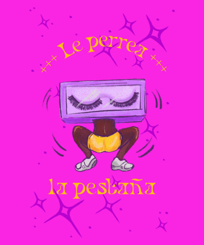 T-Shirt Design Generator With a Funny Illustration and a Mexican Slang