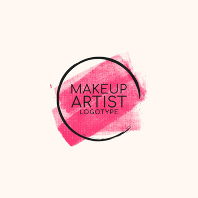 Beauty Logo Template to Create a Makeup Artist Logo