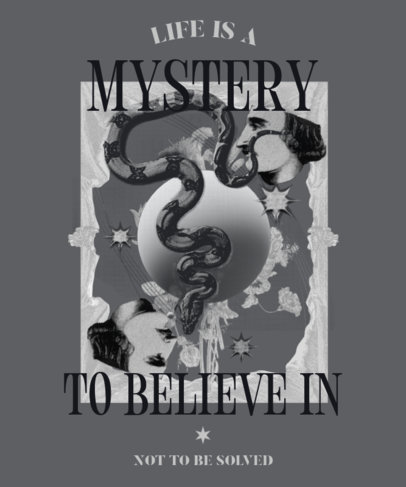 Retro T-Shirt Design Creator With a Halftone Aesthetic 5321b