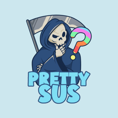 Twitch Emote Generator Featuring a Suspicious Grim Reaper Graphic 5310a