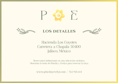 LGBT-Themed Details Card Generator for a Wedding Celebration