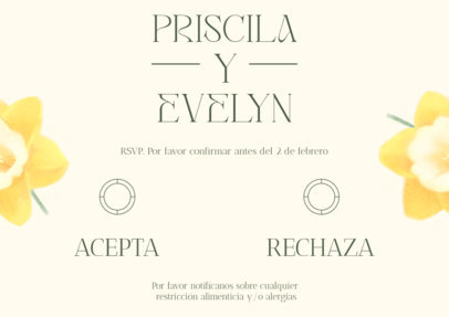 LGBT-Themed RSVP Card Generator for a Wedding Celebration