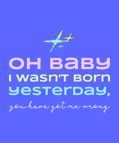 Quote T-Shirt Design Creator Featuring a Self-Love Message