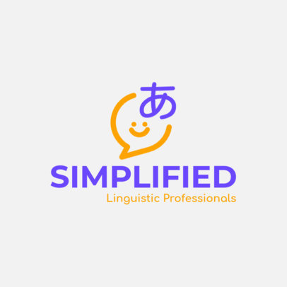 Logo Generator for a Linguistic Professionals Platform