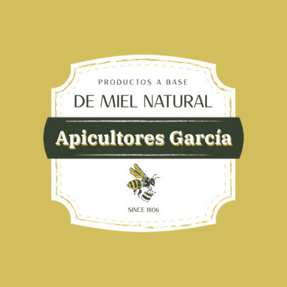 Logo Maker for a Honey Producers Farm