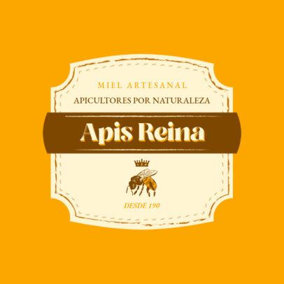 Logo Generator for an Artisanal Honey Farm