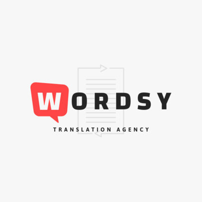 Logo Creator for a Translation Agency