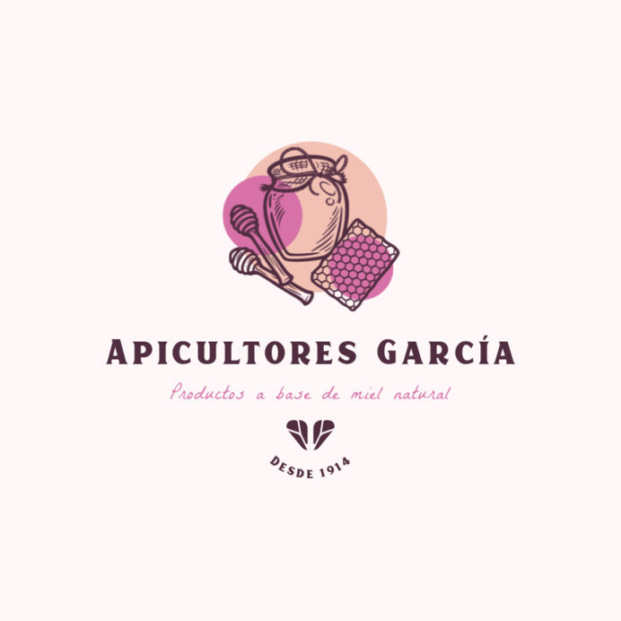 Placeit - Logo Creator for a Local Apiary Featuring a Honey Jar ...