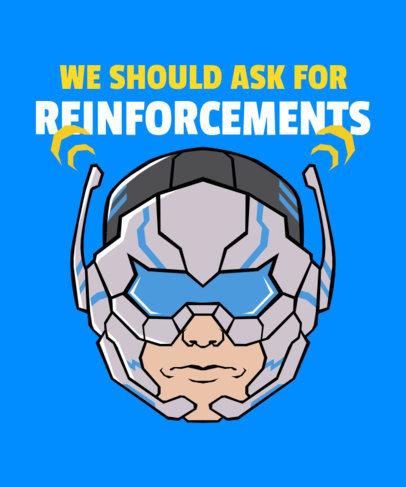 Superhero T-Shirt Design Maker Featuring a Theme Inspired by Ant-Man