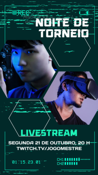 Instagram Story Video Template to Promote a Gaming Streaming Night