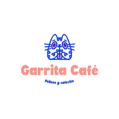 Logo Generator for a Coffee Shop with a Feline Graphic
