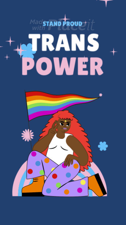 Powerful Instagram Story Video Generator for the Transgender Community