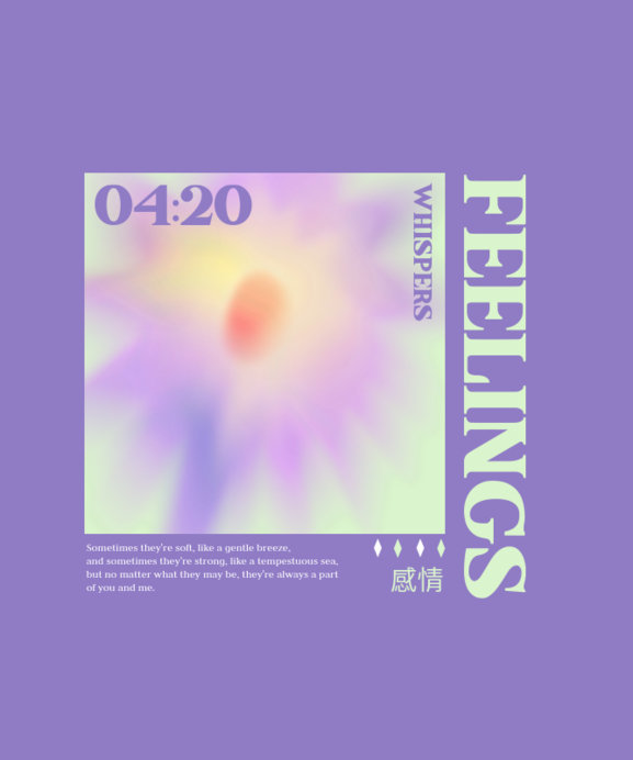 Placeit - T-Shirt Design Generator Featuring a Feelings-Themed Quote ...