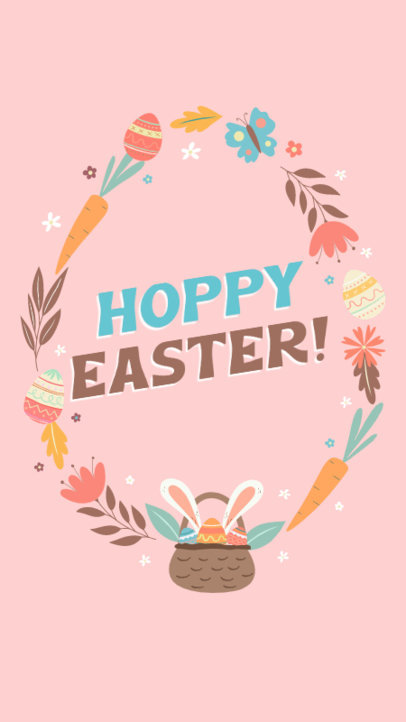 Illustrated T-Shirt Design Creator to Wish a Happy Easter