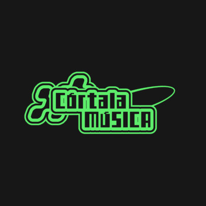 Logo Creator for a Y2K Music Store 5686f