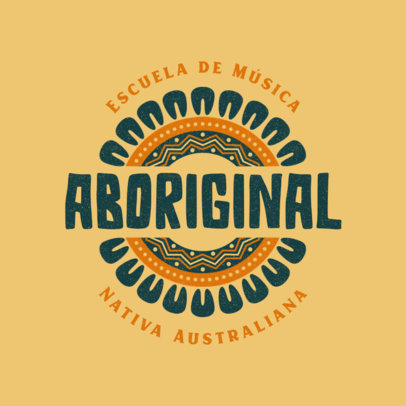 Educational Logo Creator for an Indigenous Music Academy
