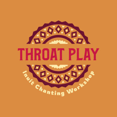 Online Logo Maker for an Indigenous Music Workshop