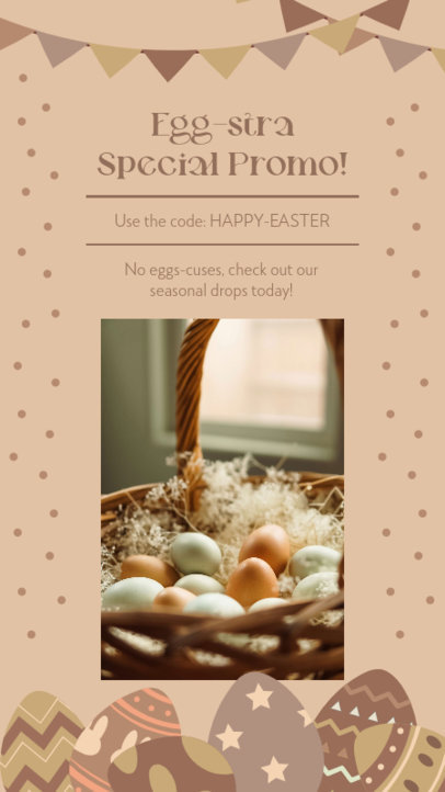 Instagram Story Maker to Promote Seasonal Products for Easter