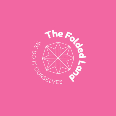 Handmade Logo Generator for Paper Craft Brand