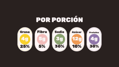 Facts Label Generator Featuring Nutritional Amounts 5695f