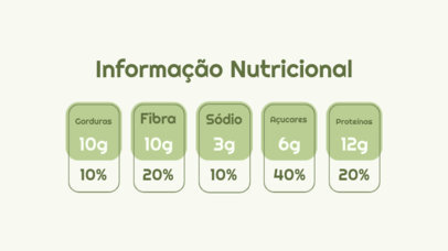 Nutrition Facts Label Maker Featuring Customizable Food Information 5695h