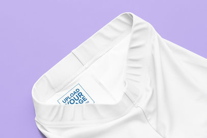 Inside Clothing Label Mockup Featuring a Pair of Leggings m31996