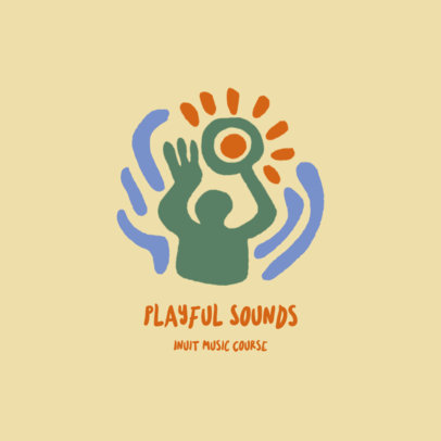 Online Logo Maker for an Inuit Music Masterclass