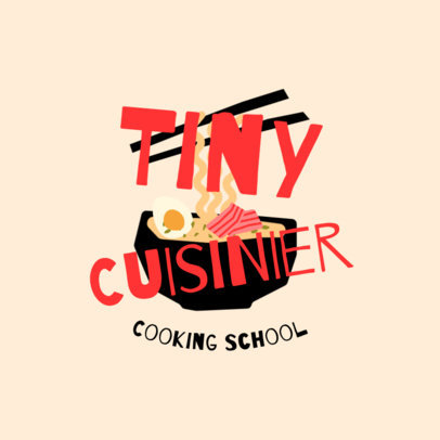 Children's Cuisine Logo Maker for a Cooking School