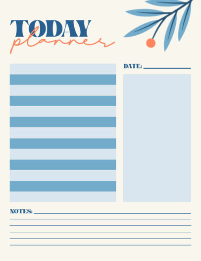 Illustrated Planner Design Maker Featuring Colorful Backgrounds 6047 el1