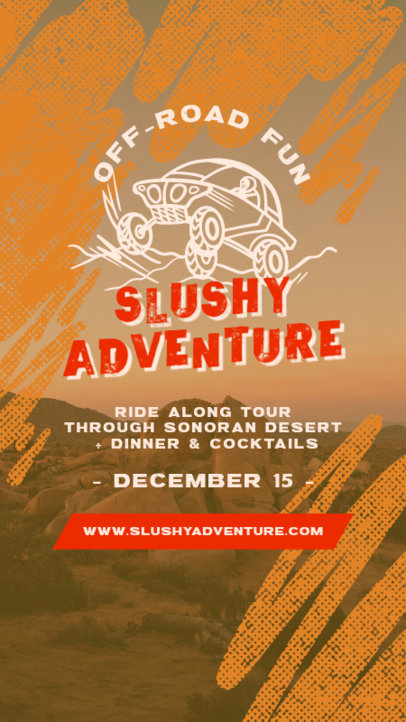 ATV-Themed Instagram Story Template for an Off-Road Adventure Event 5710c