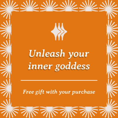 Instagram Post Creator Featuring a 2x1 Offer for an Adult Toy Store