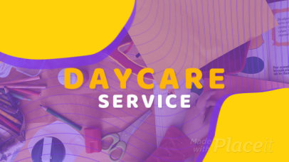 Intro Video Generator to Promote a Child Care Services