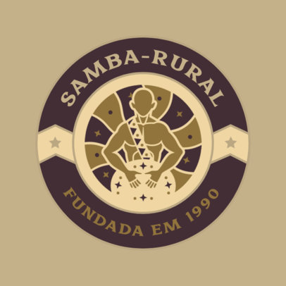 Brand Logo Template for a Samba Studio